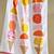 New Anthropologie Flavors of Summer Ice Cream Dishtowel 28" x 21" 1 thumbnail