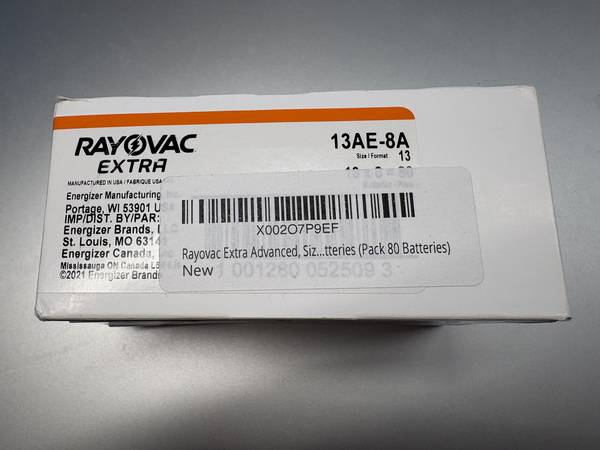 Hearing Aid Batteries Size 13 Free 1