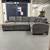 Coddle Aria Sleeper Sectional with Chaise - Gray 3 thumbnail
