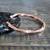 Handmade Pure Copper Cuff Bracelet Twisted Polished Adjustable Open Ba 4 thumbnail