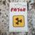Embroidered Radioactive Patch Iron-On & Sticker 1 thumbnail