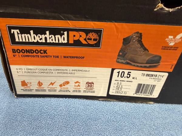 Work Boots-Timberland Pro Boondock 1
