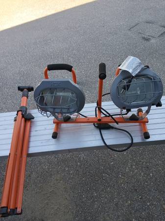 Work light and stand 1