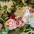 Floral garland for wedding decor pink purple dusty rose silk flower 3 thumbnail