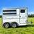 Clean 2 Horse Bumper Pull Trailer With Tack Room 2 thumbnail