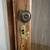 Vintage Oak 6-Gun Locking Display Cabinet with Key 4 thumbnail