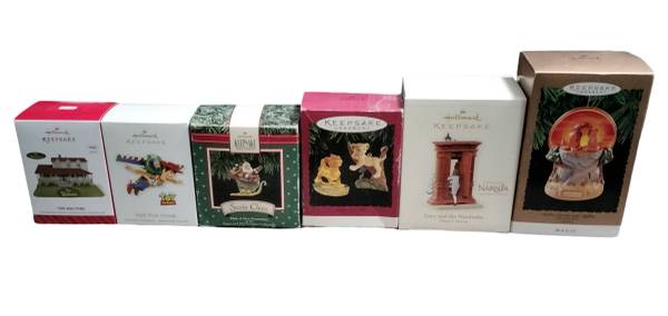 Vintage Hallmark Keepsake Ornaments - Disney Lion King, Narnia, Toy Story, Etc 1