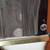 Mid-Century Modern Working Electric Fireplace with Heater & Faux Fire 18 thumbnail