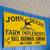 Mint old John deere sign 1 thumbnail