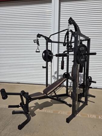 Marcy Smith Machine Home Gym w/ Weights. READ BELOW. DELIVERY AVAIL. 1