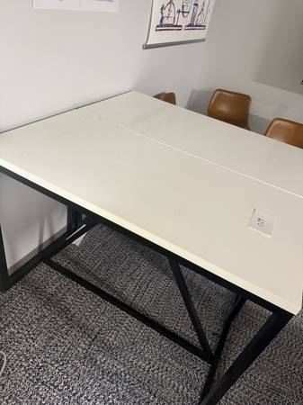 2 tall tables 1
