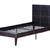 Brand New Twin Size Brown Leather Platform Bed Frame (New in Box) 2 thumbnail