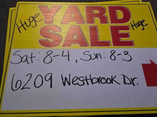 Yard sale photo