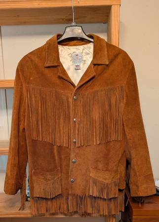 Mid Western Sport Togs Suede Leather Coat 1