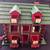 CHRISTMAS ADVENT CALENDAR -VINTAGE LL BEAN LARGE WOOD LOG CABIN 2 thumbnail