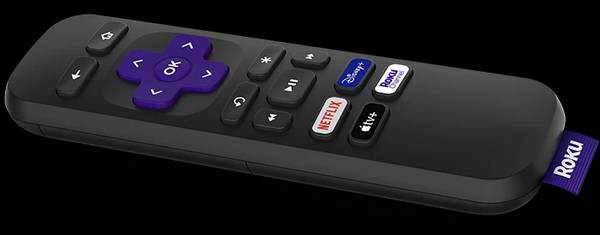 ROKU PLAYER REMOTE--SIMPLE REMOTE FOR BASIC ROKU PLAYER 1