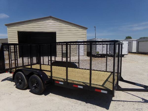 6.4 X 16 HIGHSIDE UTILITY TRAILER 4' 2026 1
