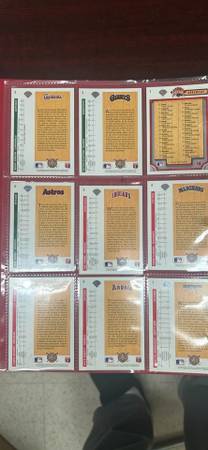 1992 Upper Deck Baseball Set 1-595 Mint in Binder 1
