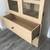 Kitchen cabinet pantry hutch storage cabinet with 2 drawers - like new 3 thumbnail