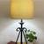Vintage Wrought Iron Table Lamp 4 thumbnail