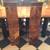 Beautiful Ello custom burled wood dining table and dining chairs 3 thumbnail