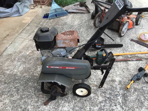 Craftsman 823 Series Tiller 1