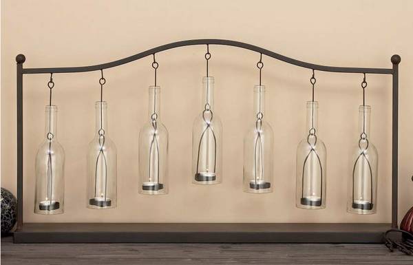 Metal farmhouse candle holder lantern 1