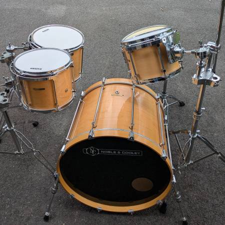 Noble & Cooley drum set 1