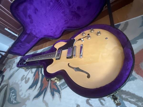 1963 Epiphone Elitist Dot Natural reissues 1