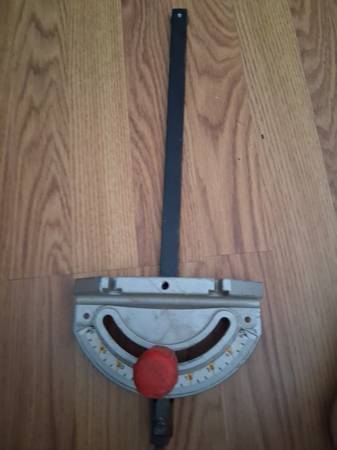 Miter gauge for a table saw 1