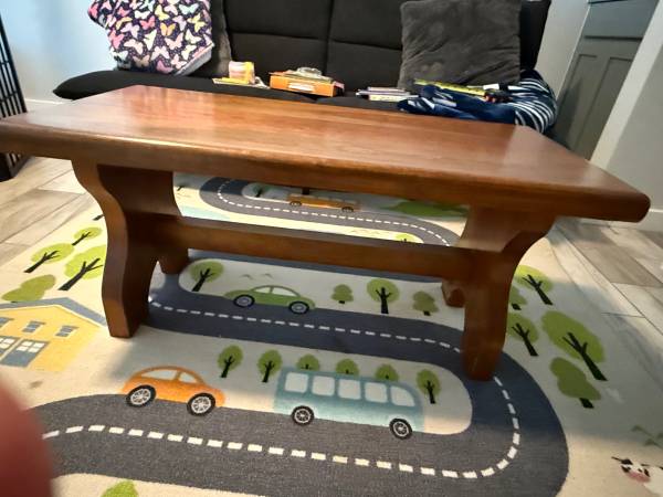 Coffee table solid cherry 1