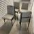 Vintage set of 4 mid century modern dining chairs 3 thumbnail