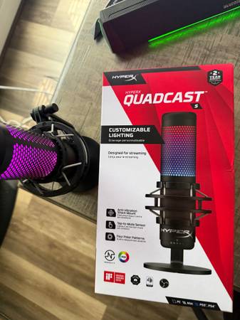 HyperX Quadcast S Microphone 1