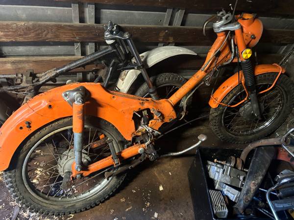 Motorcycle clean up, junk bikes wanted 1