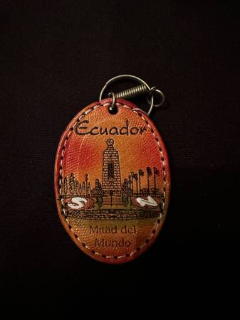 Ecuador “Mitad Del Mundo” Keychain 1