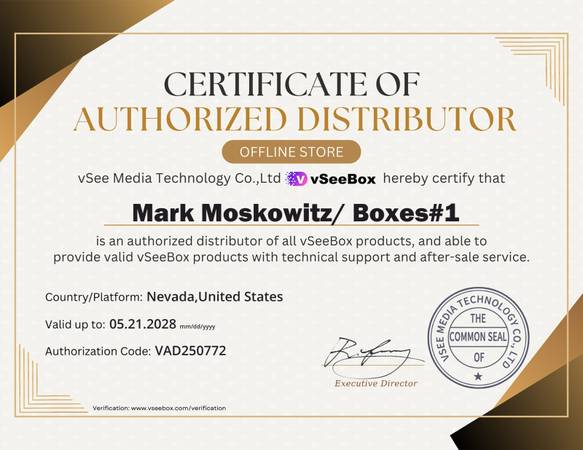 vSeeBoxes, We2USat P6 Mini, brand new. Best Price and Service in