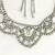 Vintage 1950's-1960's Clear Rhinestone Necklace & Earring Set - #2 4 thumbnail