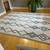 rug white shag with design 1 thumbnail