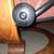 Rare Aztec Print Ekornes Stressless Swivel Recliner with Ottoman 9 thumbnail