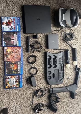 Ps4 & VR Headset Complete Bundle 1