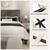 Queen Size Bed Frame, Platform Bed Frame with Upholstered Adjustable Headboard,  7 thumbnail
