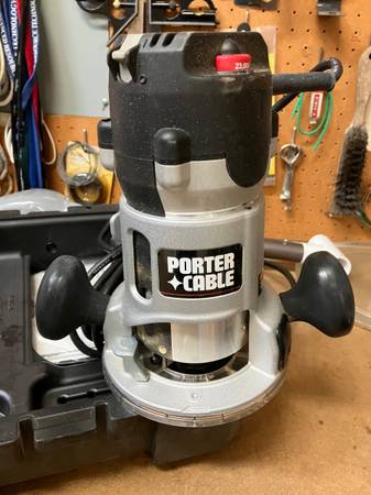Porter Cable H. Duty Router Model 890 and accessories 1