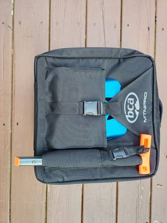 Snowmobile Backcountry Access MtnPro Tunnel Bag with Ortovox Pro-Lite 1