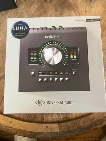 Universal Audio Apollo Twin DUO MKII Thunderbolt Audio Interface 1