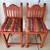 Solid wood barstools/chairs (2) 5 thumbnail