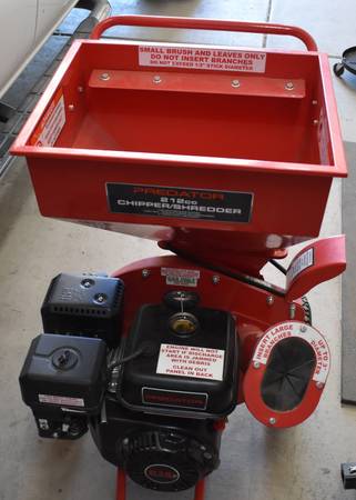 Harbor Freight Predator 6.5HP Chipper Shredder 1