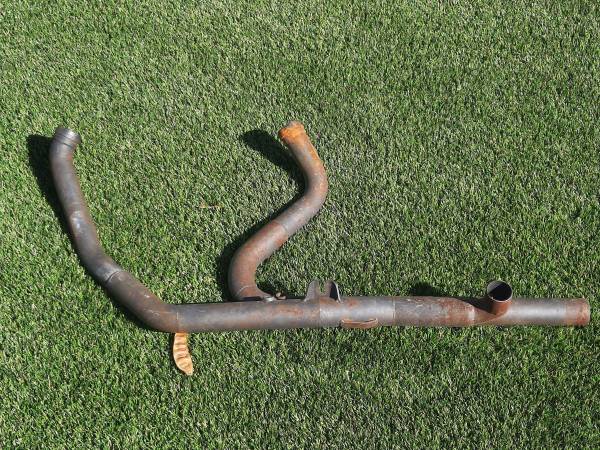 Harley Full Sac Twin Cam Head Pipe 1