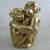 Large Brass Chimpanzee's Monkeys Statue 9 1/2" Tall-Made In Thailand 1 thumbnail