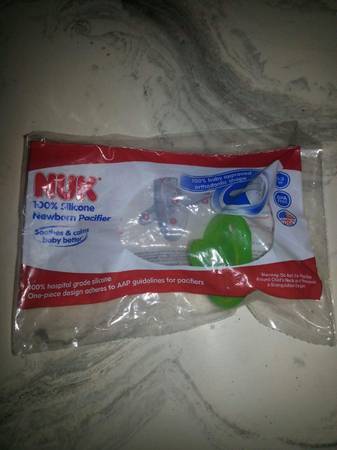 New Green Nuk Pacifier 1