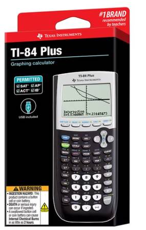 Texas Instruments TI-84 Plus  Graphing Calculator  - BRAND NEW 1